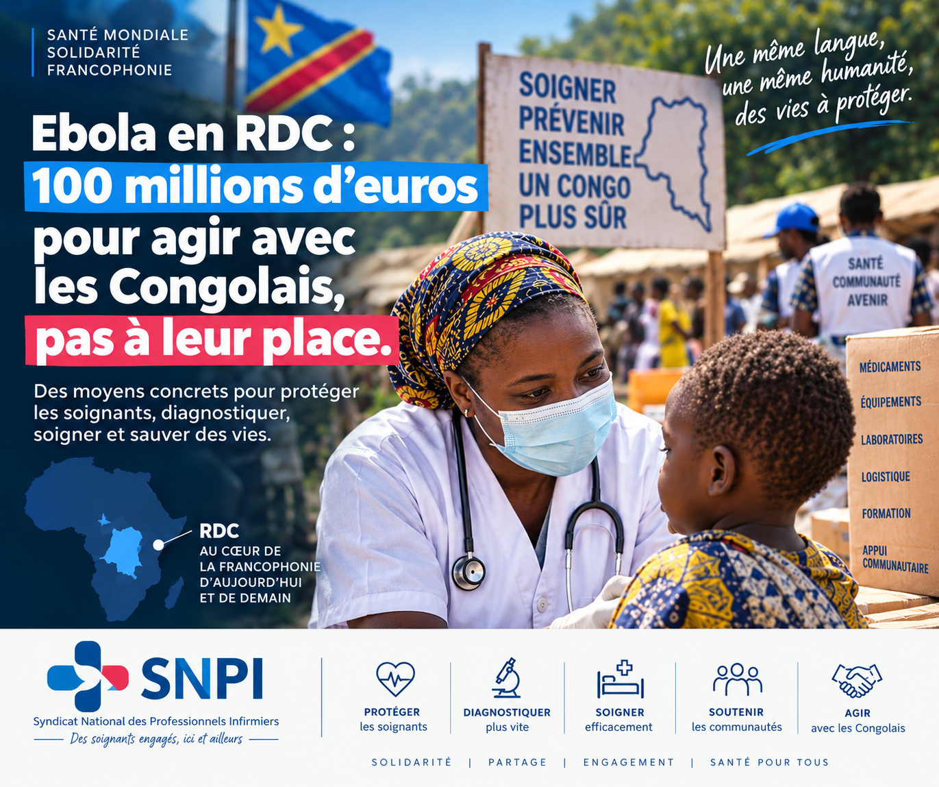 Ebola en RDC&nbsp;: agir avec les Congolais, pas à leur place