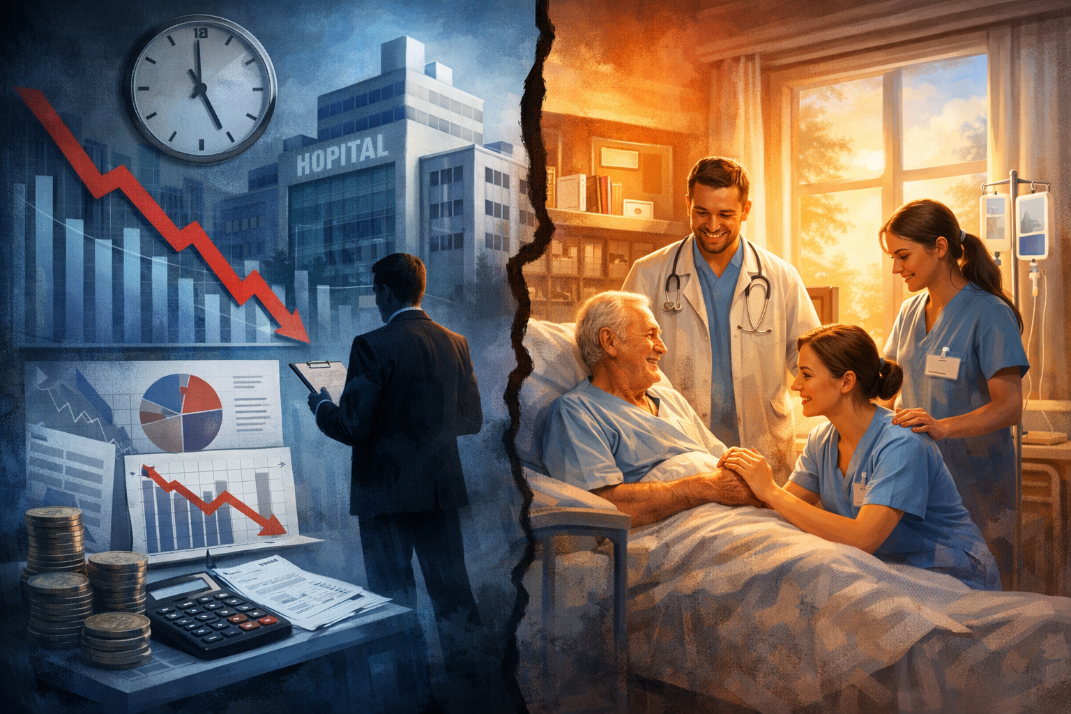 Hôpital public&nbsp;: l’efficience devient un risque sanitaire