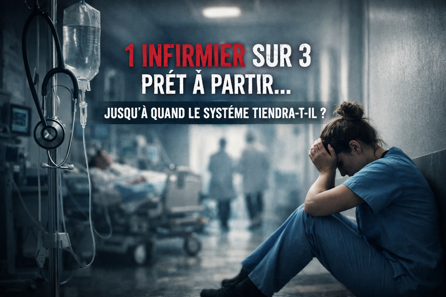 Pénurie infirmière&nbsp;: salaires, ratios, conditions de travail… les causes d’un exode annoncé