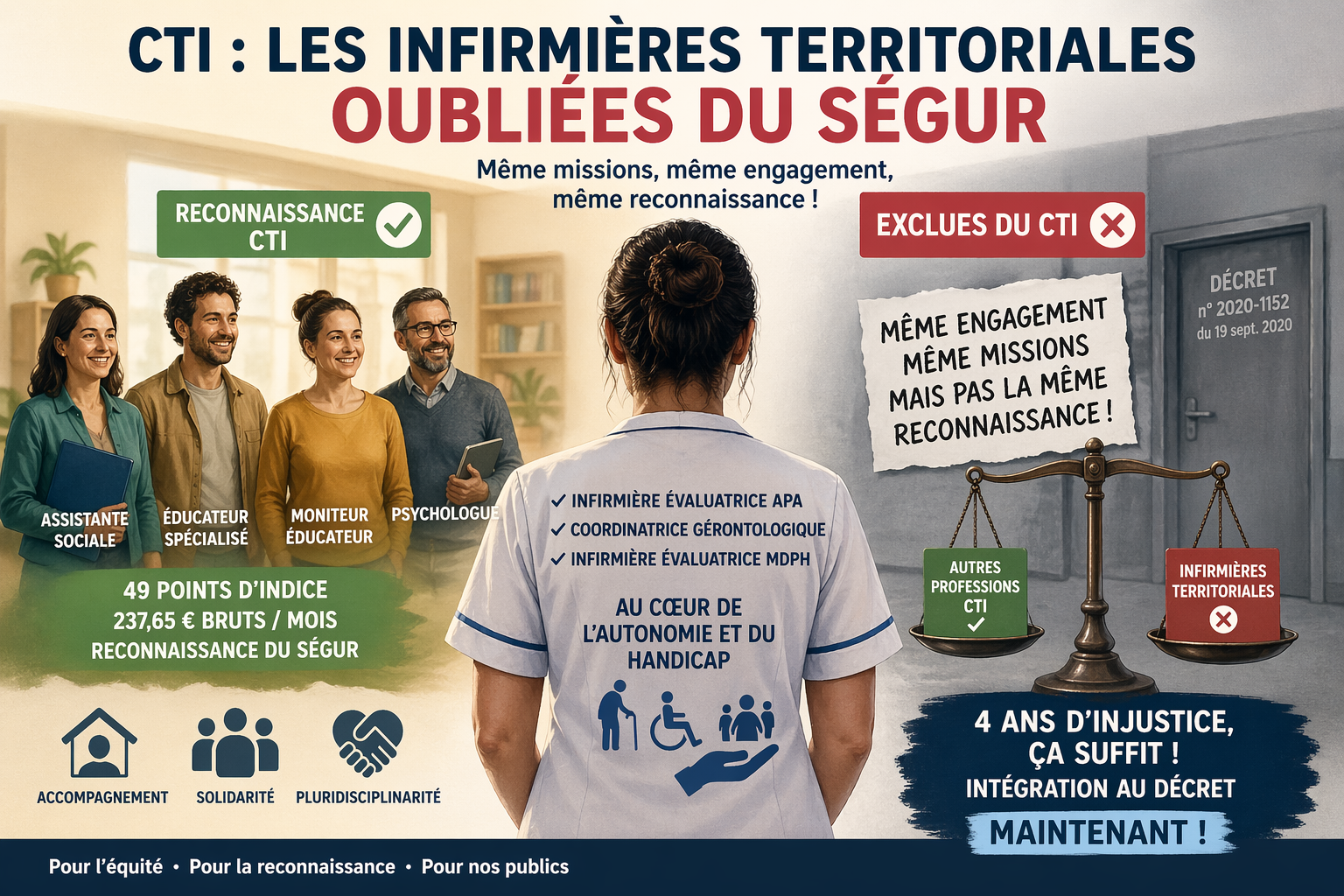CTI&nbsp;: les infirmières territoriales oubliées du Ségur