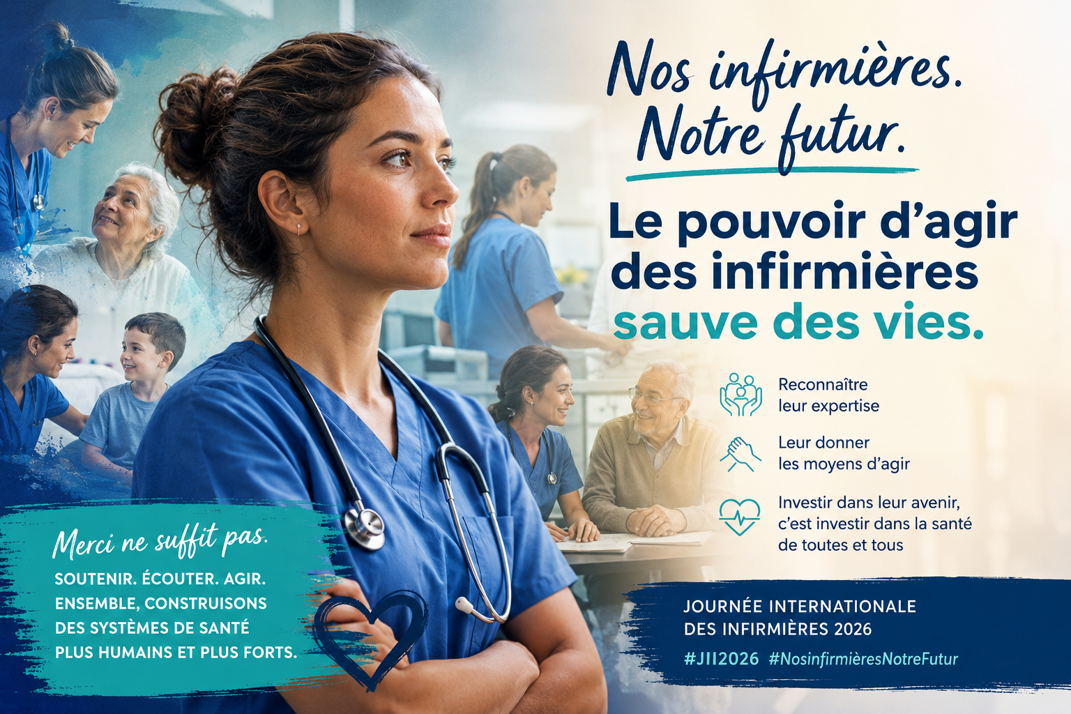 Le pouvoir d’agir des infirmières sauve des vies #JII2026