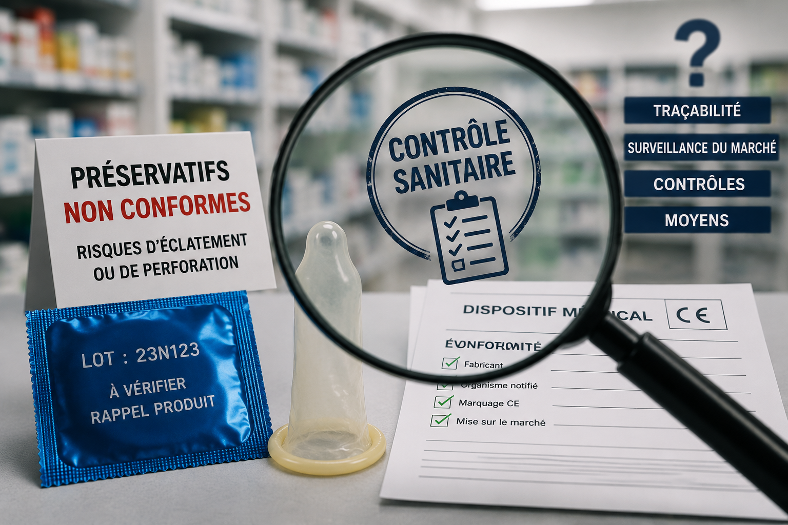 Préservatifs défectueux&nbsp;: les failles du contrôle sanitaire en France