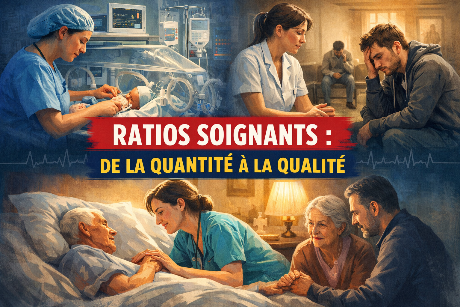 Ratios de patients par infirmière&nbsp;: passer du chiffre à la qualité réelle des soins